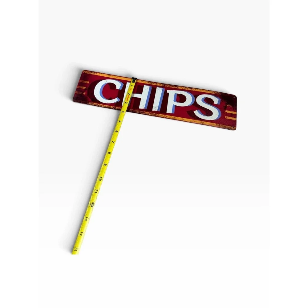 New Novelty Collectible Metal Sign CHIPS